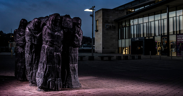 The Journey sculpture at Durham City 
